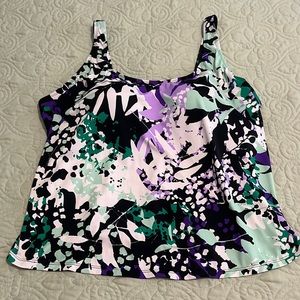 Plus Size Tankini Top. Size 20